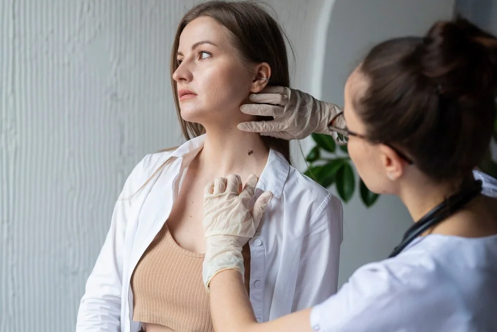 Head and neck examination and surgical care